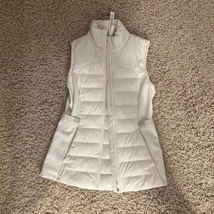 Lululemon White Vest Size 4